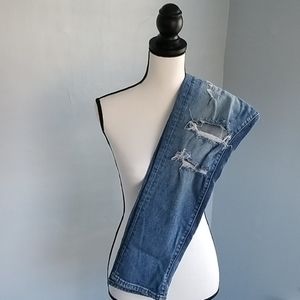 2 for $15 - GAP distressed best girlfriend jeans
